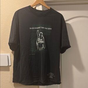 Vintage Rage Against The Machine x Fear of God Rock T-Shirt